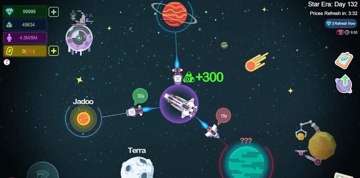Galaxy Passengers - Explore, Trade, Protect gameplay screenshot 1