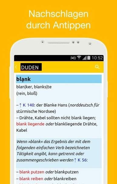 Duden German Dictionaries screenshot 4