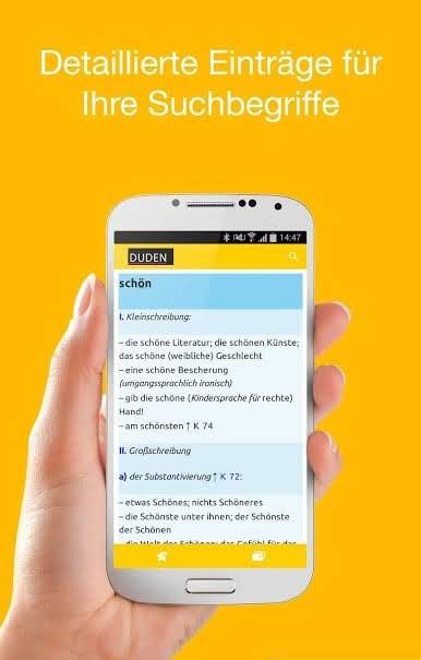 Duden German Dictionaries screenshot 1