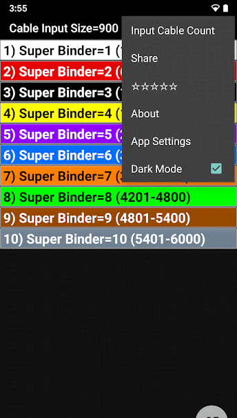25 Pair Color Code screenshot 4