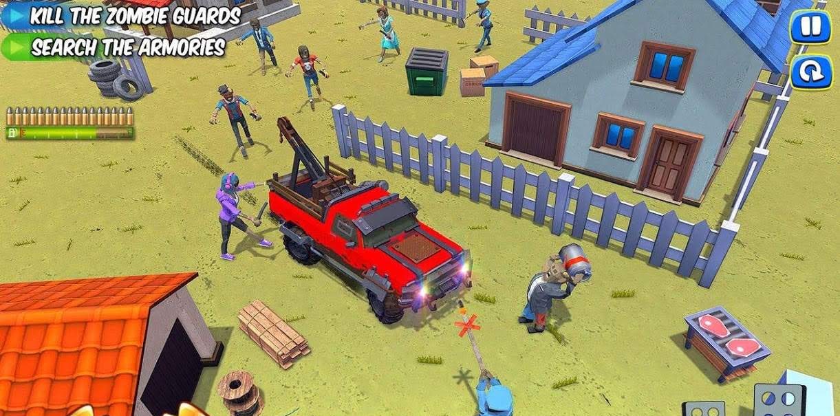 Zombie Squad: Crash Racing Pickup screenshot 4