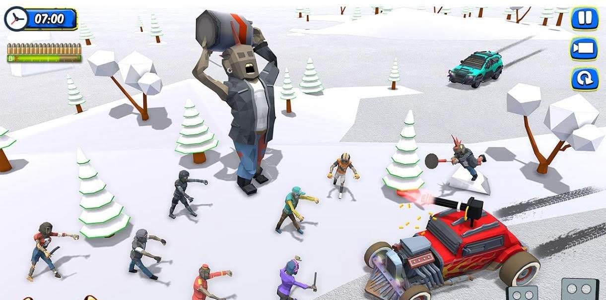 Zombie Squad: Crash Racing Pickup screenshot 2