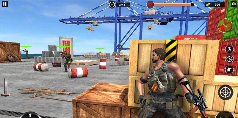 Commando Assassin Mission- Impossible FPS Game gameplay screenshot 1