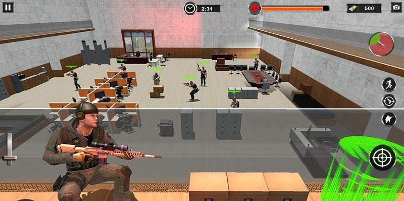 Commando Assassin Mission- Impossible FPS Game gameplay screenshot 4