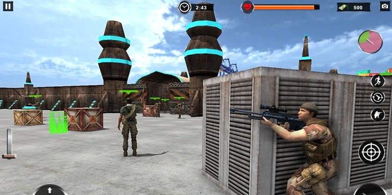 Commando Assassin Mission- Impossible FPS Game gameplay screenshot 2