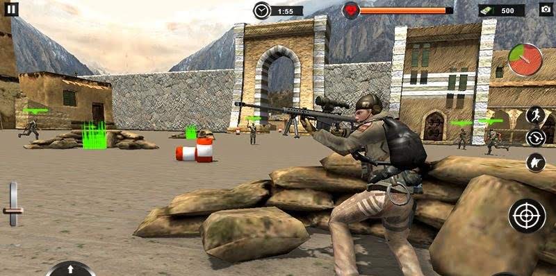 Commando Assassin Mission- Impossible FPS Game gameplay screenshot 3