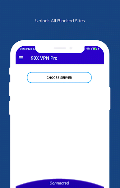 90X VPN screenshot 1