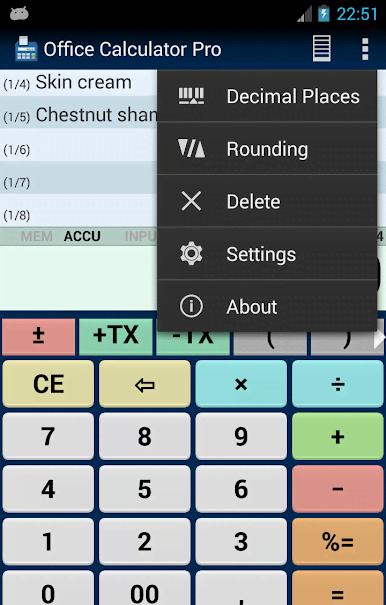 Office Calculator Pro screenshot 3