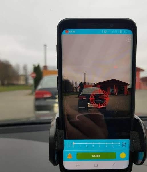 Truck Motion Detector screenshot 1