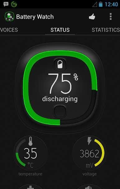 Battery Watch - Voice Alerts screenshot 1