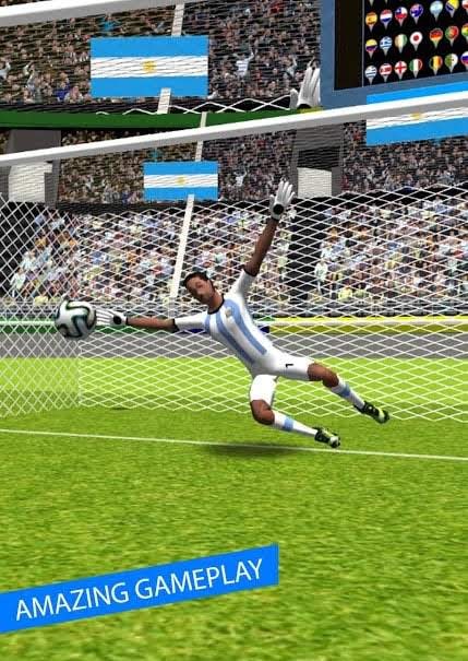 Football Flick : Kick Strike Shoot screenshot 1