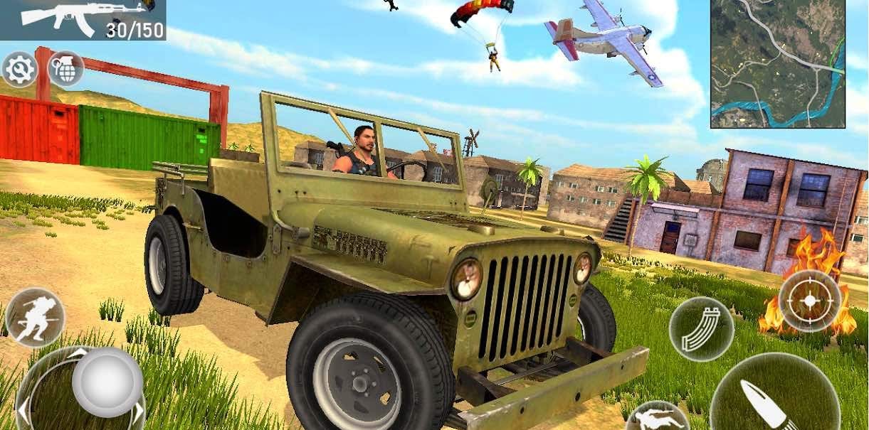 Fire Squad Battle Royale - Free Gun Shooting Game screenshot 4