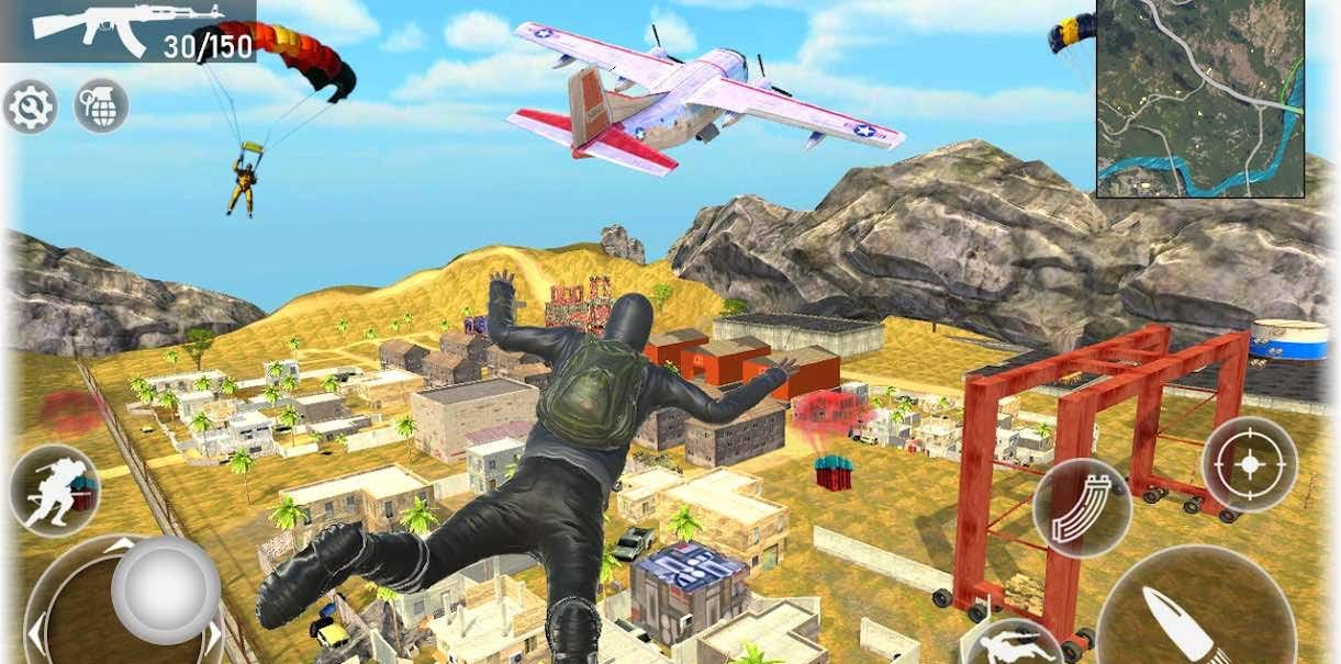 Fire Squad Battle Royale - Free Gun Shooting Game screenshot 1