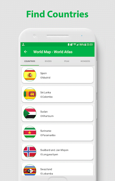 World Map Atlas 2019 - Offline World Map 2019 screenshot 1