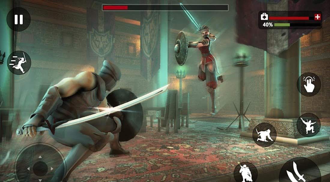 Ninja Samurai: Legend Hero Fighting gameplay screenshot 2