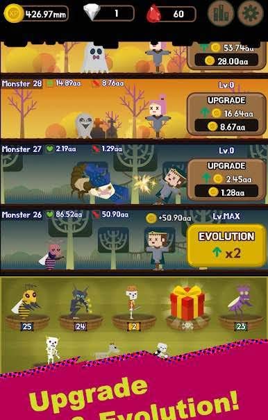 [VIP]DungeonMon : Idle Merge Monster Screenshot 4