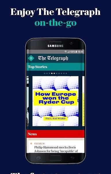 The Telegraph News screenshot 1