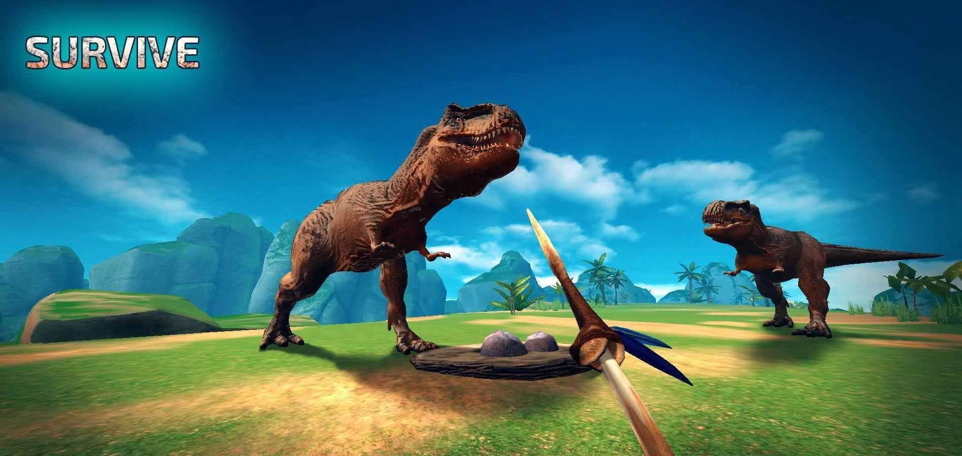 Jurassic Survival Island: Evolve gameplay screenshot 1