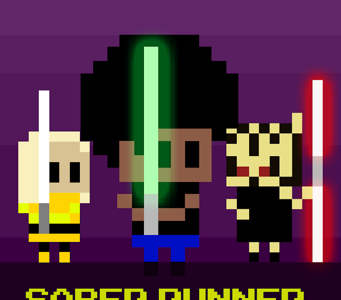Saber Runner - Star light wars screenshot 1
