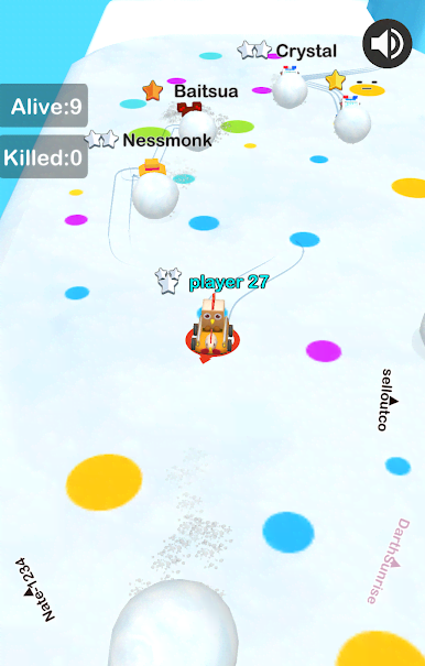 Frozen Kart: Snowball GO! screenshot 2