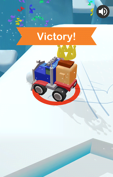 Frozen Kart: Snowball GO! screenshot 1