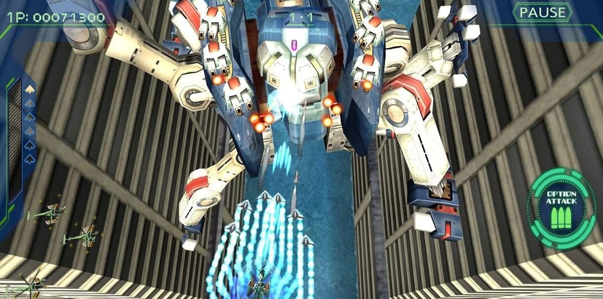 ZERO GUNNER 2 classic screenshot 4