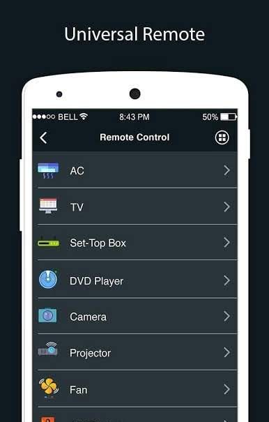 AC Remote Control - Universal Remote Control screenshot 1