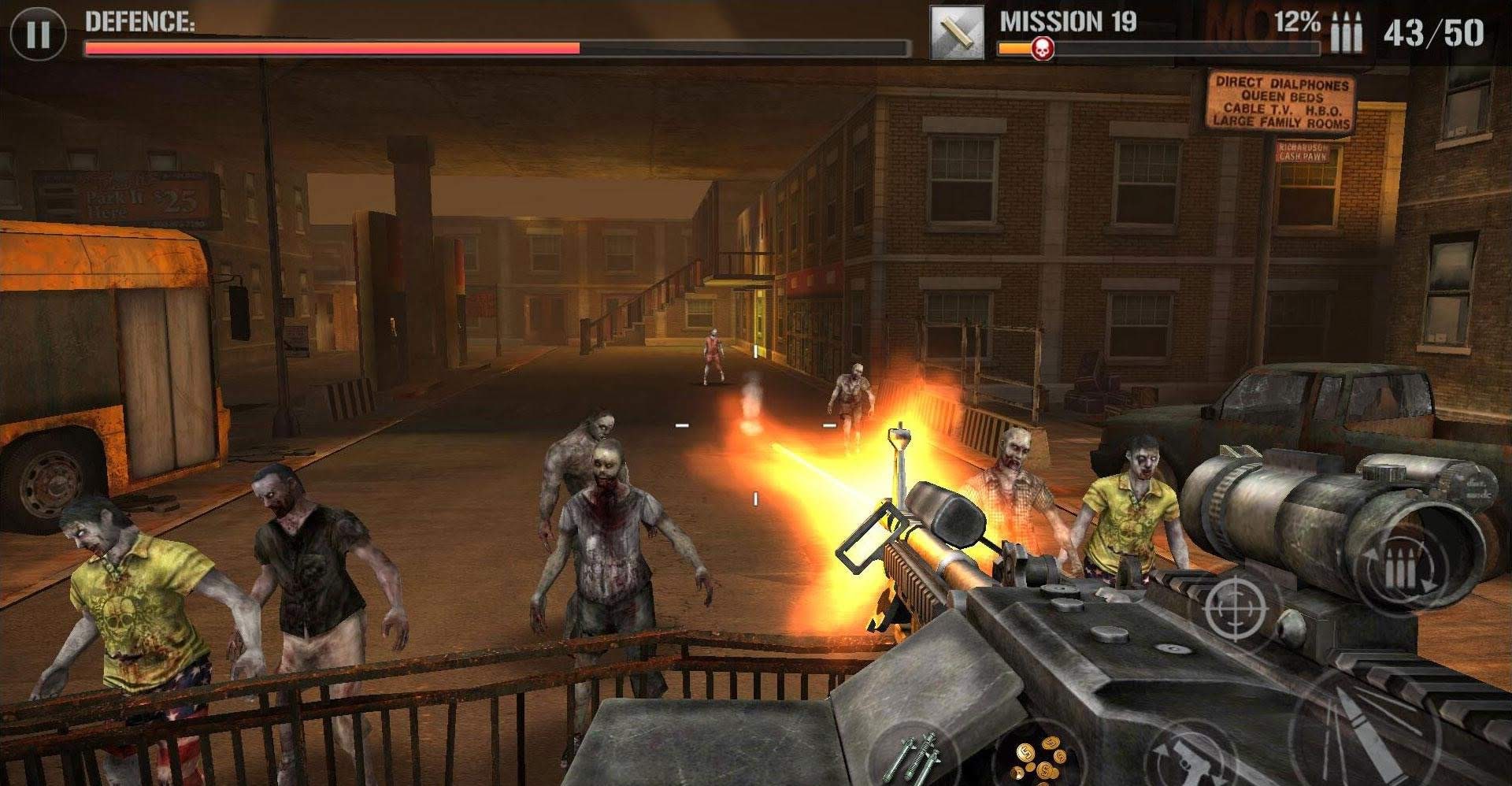 Zombie Defense Force: 3D Zombie Hunting King screenshot 2
