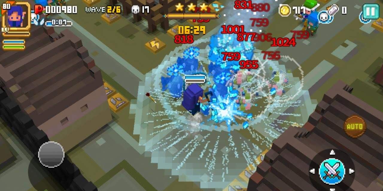 Pixel Knights gameplay screenshot 1