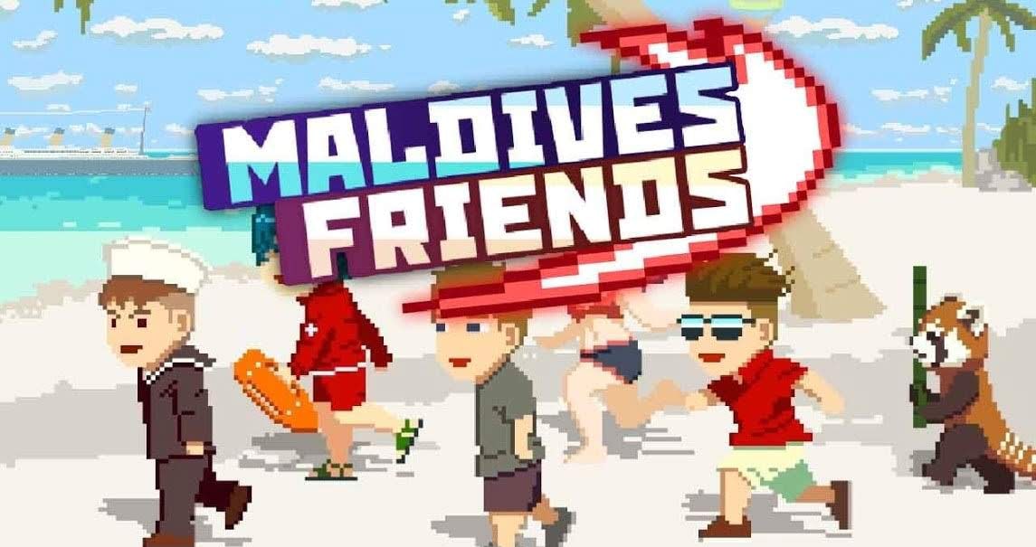 Maldives Friends : Pixel Flappy Fighter gameplay screenshot 1