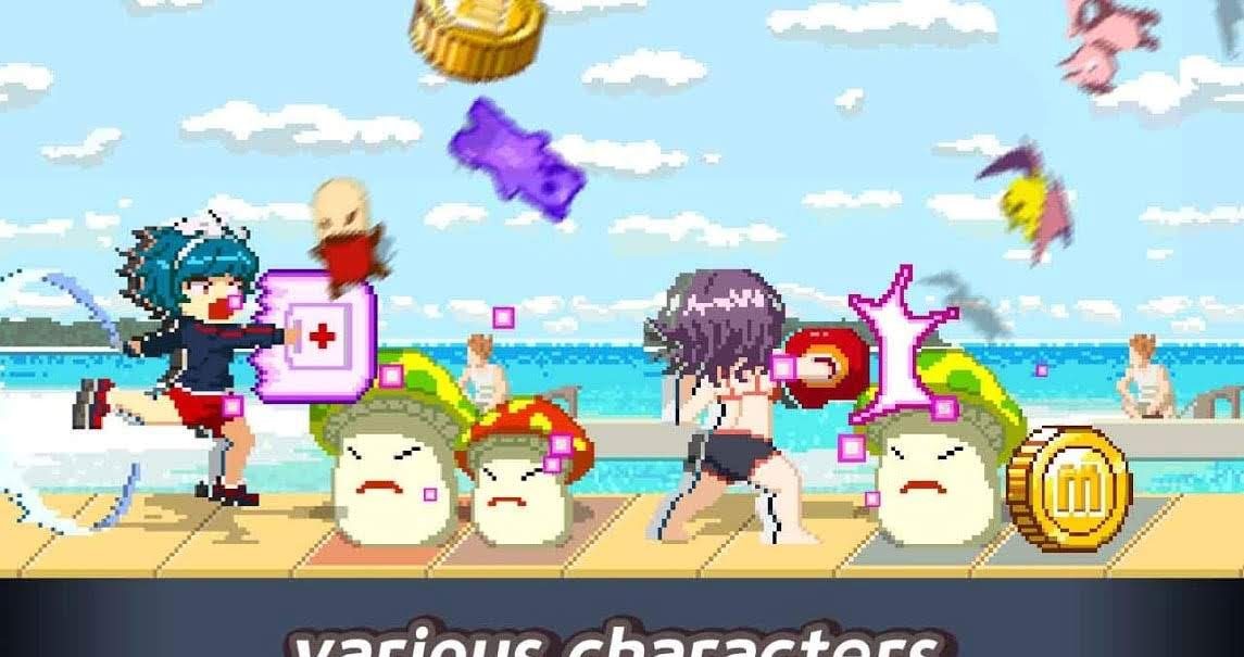 Maldives Friends : Pixel Flappy Fighter gameplay screenshot 2