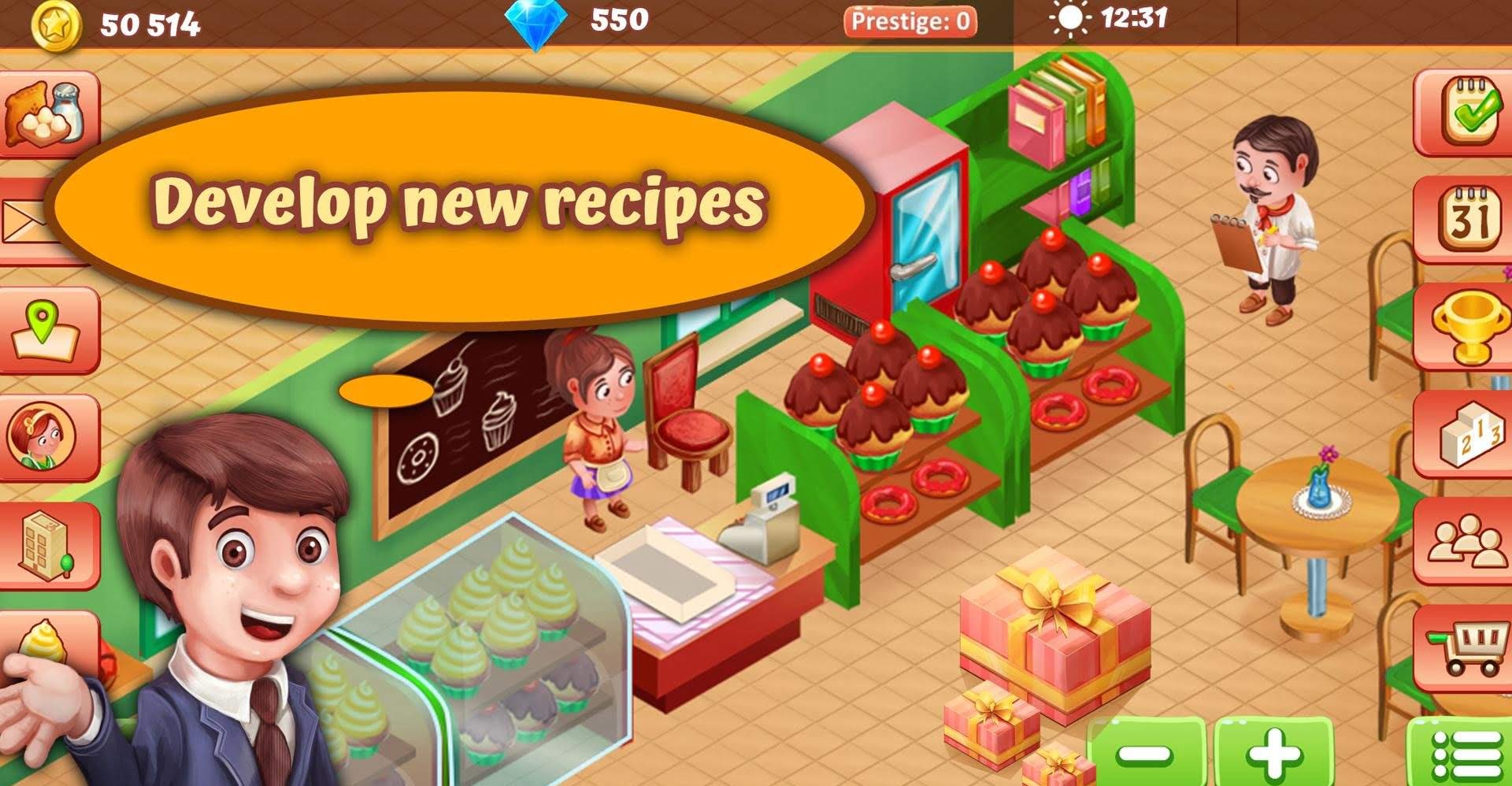 Idle Sweet Bakery - Cakes Factory screenshot 2