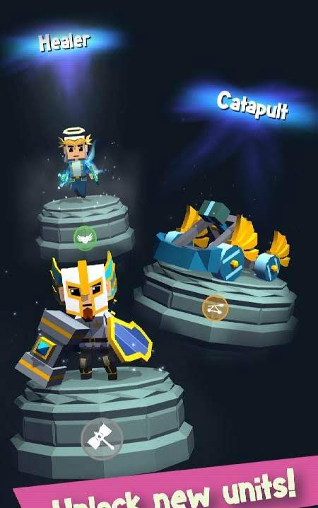 Various Creeps - offline moba battle action screenshot 2