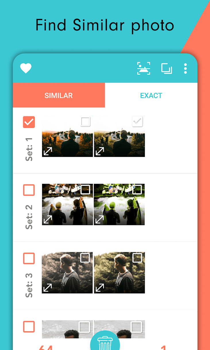 Duplicate Photo Finder : Get rid of similar images screenshot 1