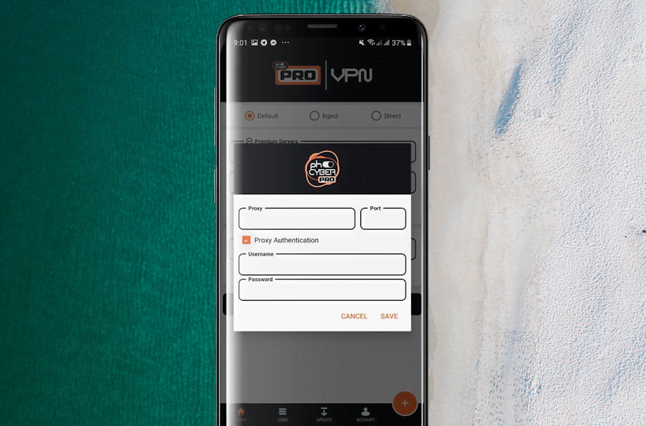 PhCyber VPN PRO screenshot 3