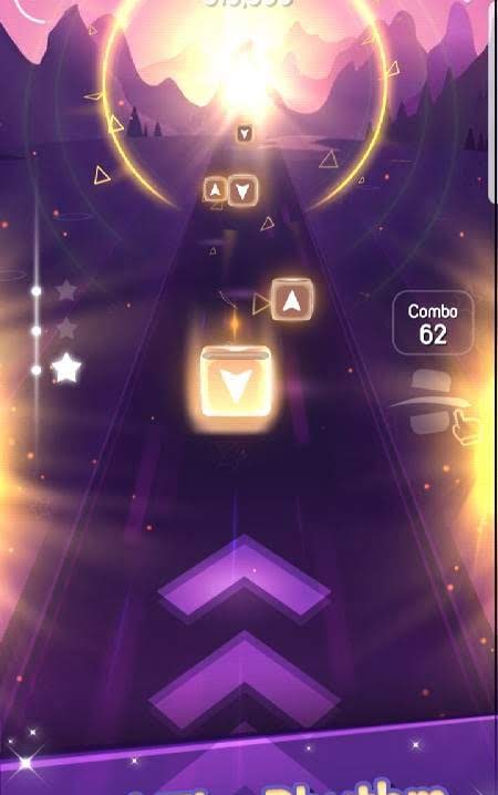 Dancing Blade: Slicing EDM Rhythm Game gameplay screenshot 4