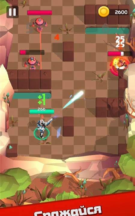 Shooting Robot: Run and Gun gameplay screenshot 2