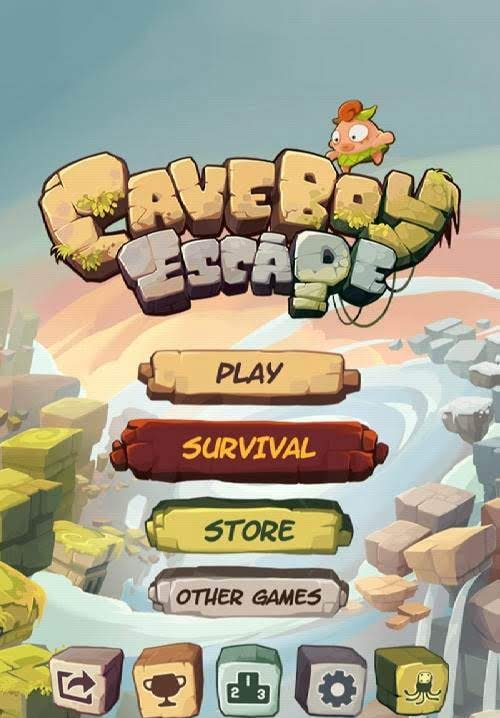 Caveboy Escape gameplay screenshot 1