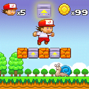 Super Jim Jump - pixel 3d