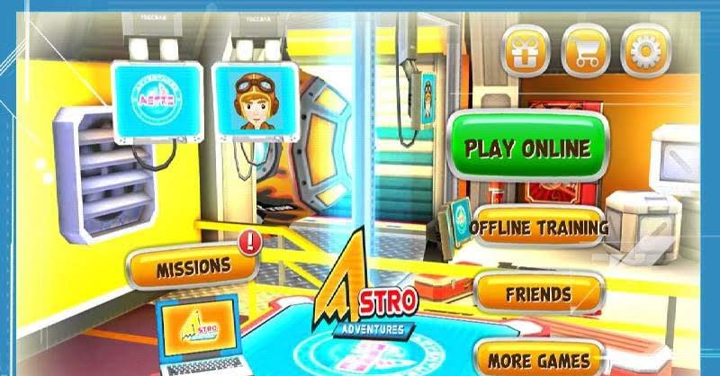 Astro Adventures Online Racing screenshot 1