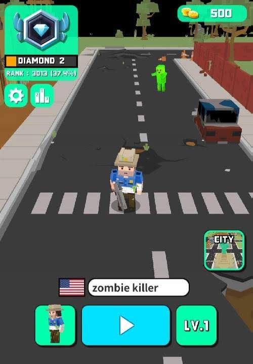 Zombie.io : 3 Nights survival screenshot 1