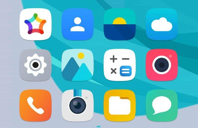 H2O Free Icon Pack - Squircle UI screenshot 1