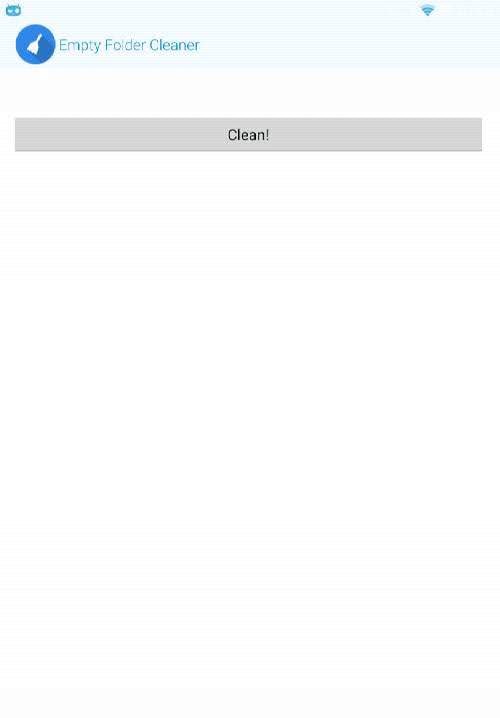 Empty Folder Cleaner screenshot 1
