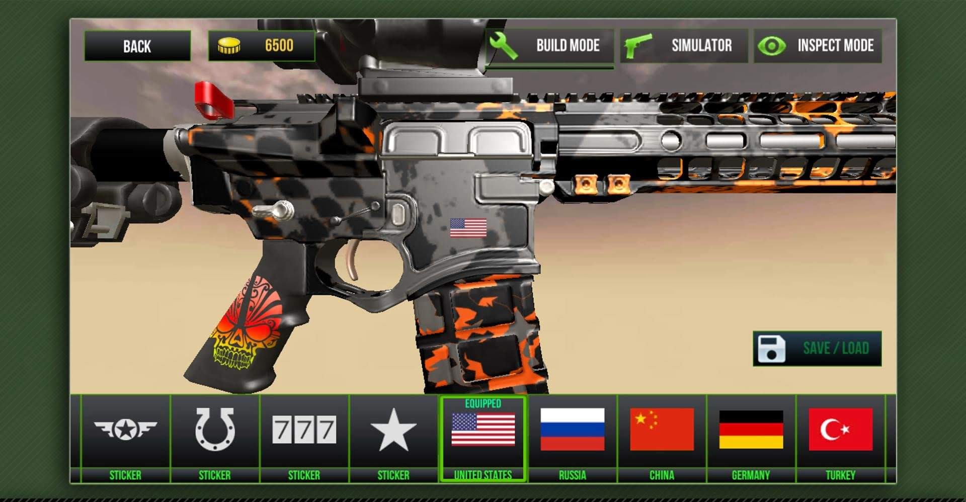 Custom Gun Simulator 3D screenshot 1
