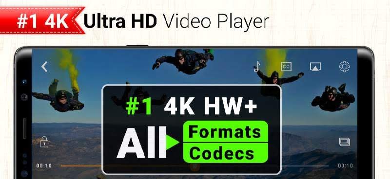 Play All 4K Video Player - Cast to TV CnX Player screenshot 3