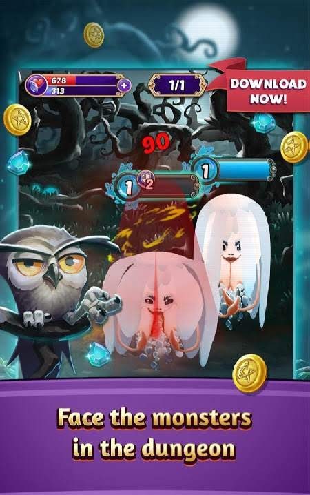 Magic, Spells & Monsters gameplay screenshot 1