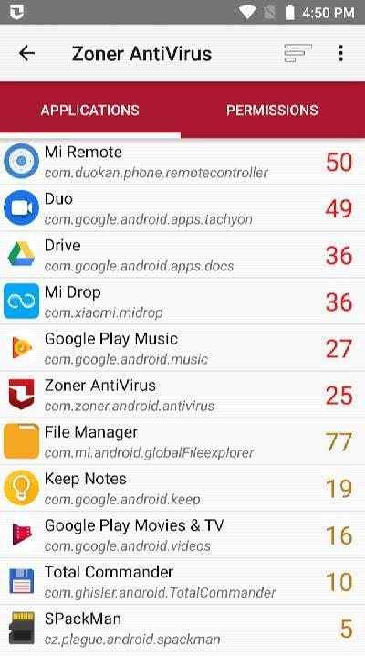Zoner Mobile Security screenshot 4