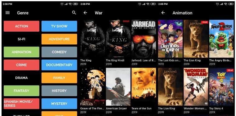RedFlix TV screenshot 1