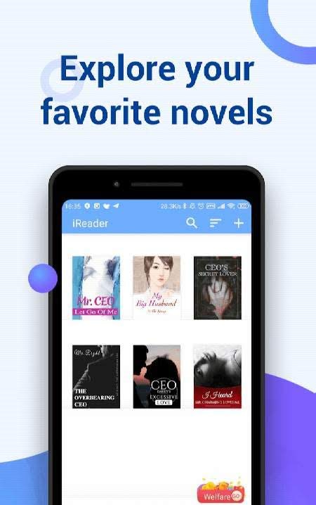 iReader - Novel,Comic screenshot 2