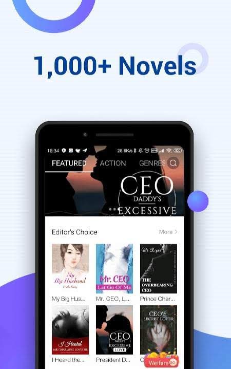 iReader - Novel,Comic screenshot 1